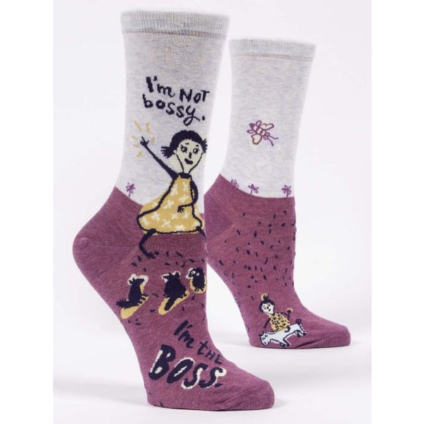 I'm Not Bossy, I'm The Boss Women's Crew Socks