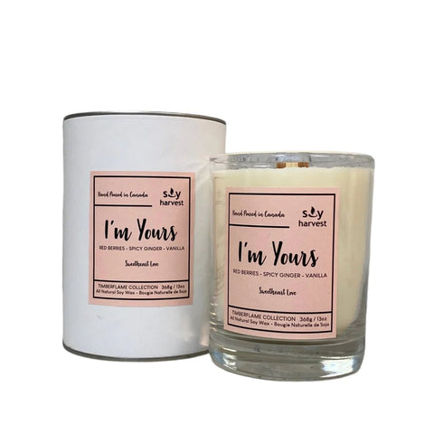 I'm Yours Timberflame Candle