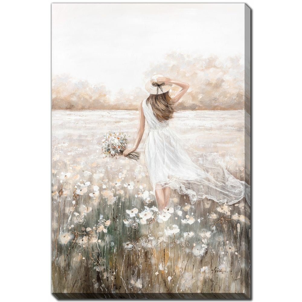 In The Meadow - Oil Painting On Canvas