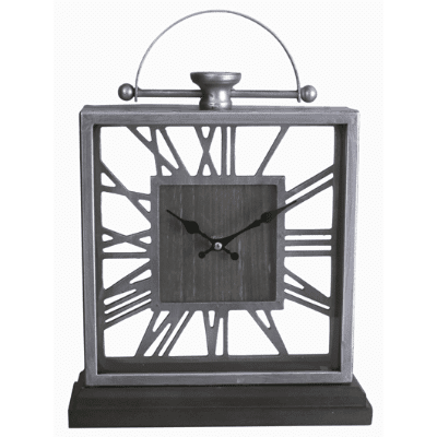 Industrial Style Table Clock