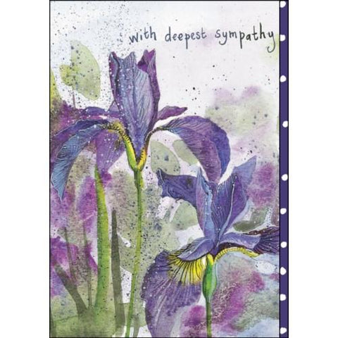 Irises - Greeting Card - Sympathy
