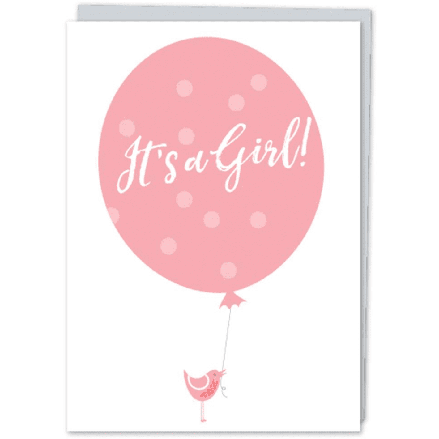 It's a Girl - Greeting Card - Baby