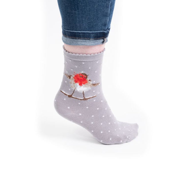 Jolly Robin Socks
