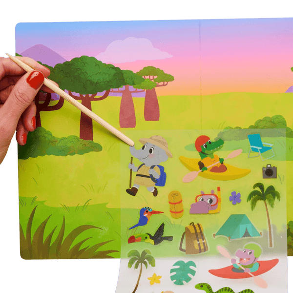 Jungle Journey - Set The Scene Transfer Sticker Kit