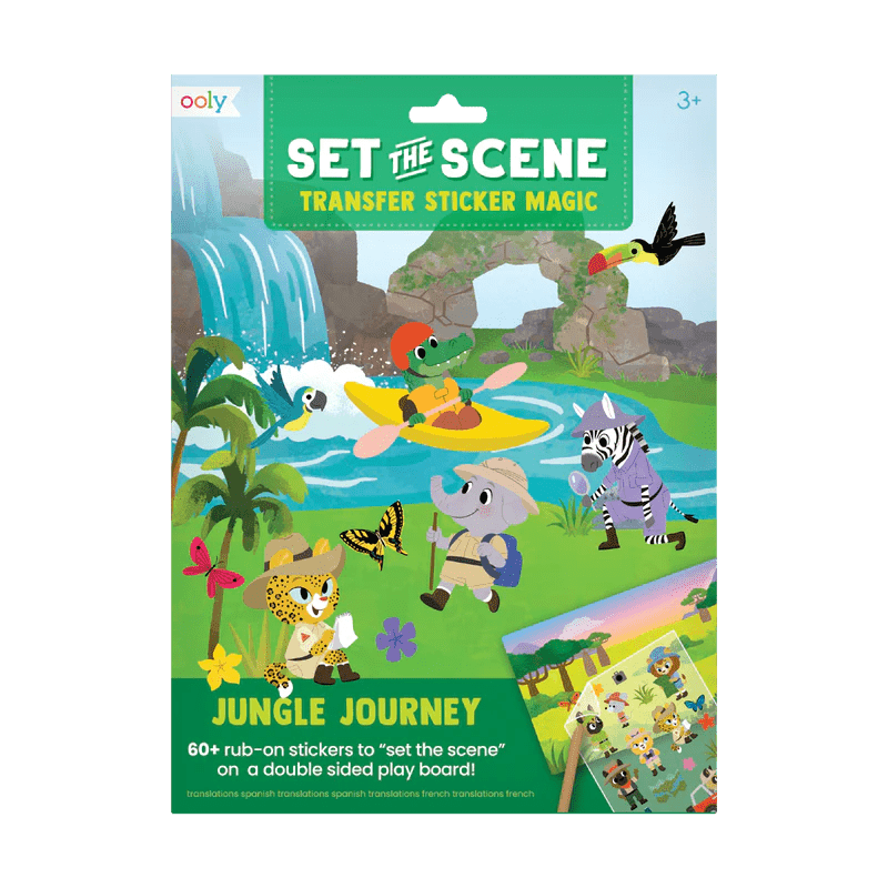 Jungle Journey - Set The Scene Transfer Sticker Kit