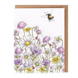 Just Bee-cause - Greeting Card - Blank