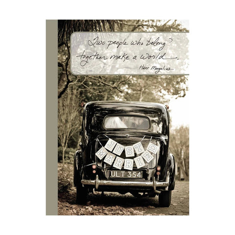 Just Married - Greeting Card - Wedding