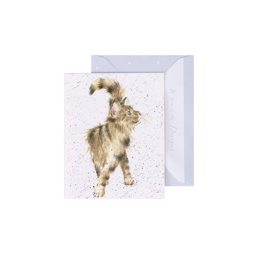 Just Purrrfect - Enclosure Greeting Card - Blank