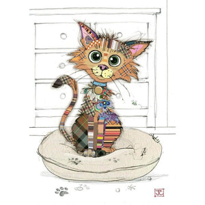 Kimba Kitten - Greeting Card - Blank