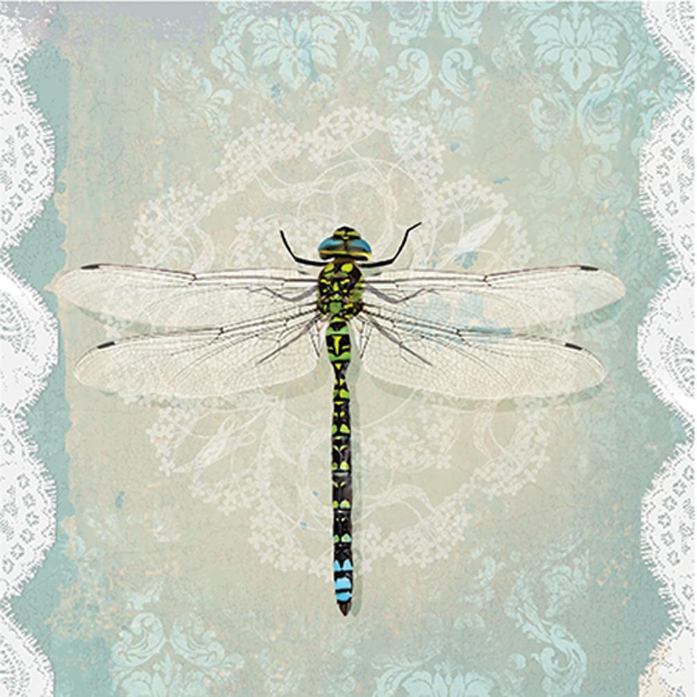Lace Dragonfly - Paper Napkins