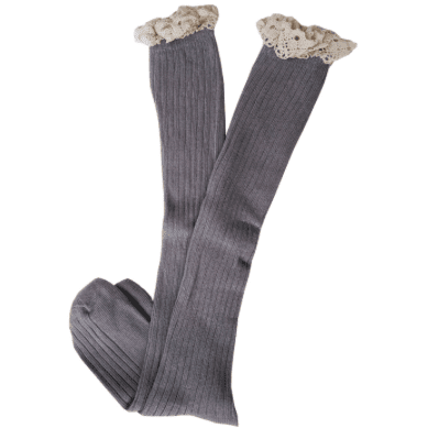 Lace Trim Sock / Boot Cuff
