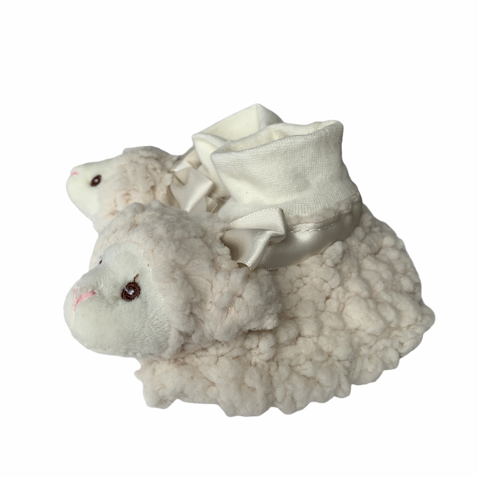 Lamby Baby Booties