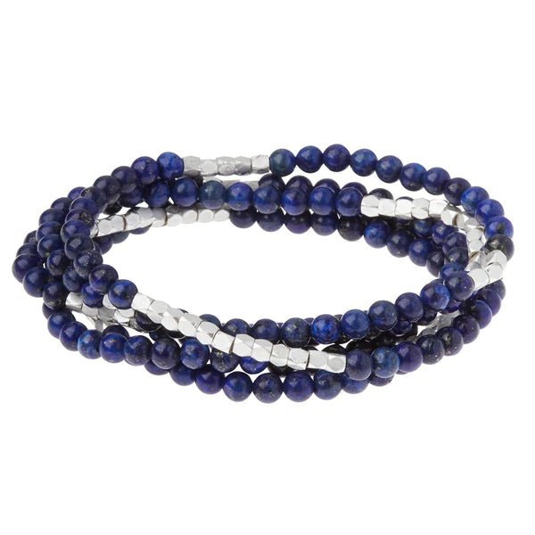 Lapis - Stone Of Truth - Wrap Bracelet / Necklace