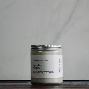 Lavender + Honey - Farmer's Son Co. Soy Candle