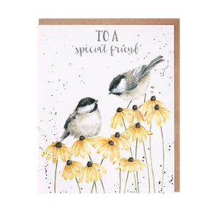 Let Friendship Bloom - Greeting Card - Birthday