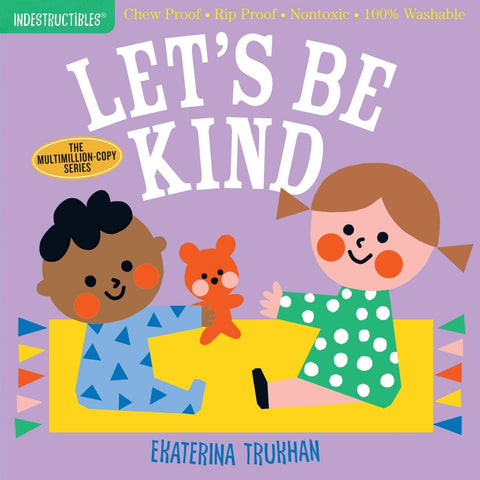 Let's Be Kind - Indestructible Paperback Book