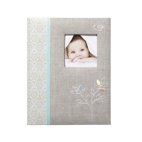 Linen Tree Baby Memory Book