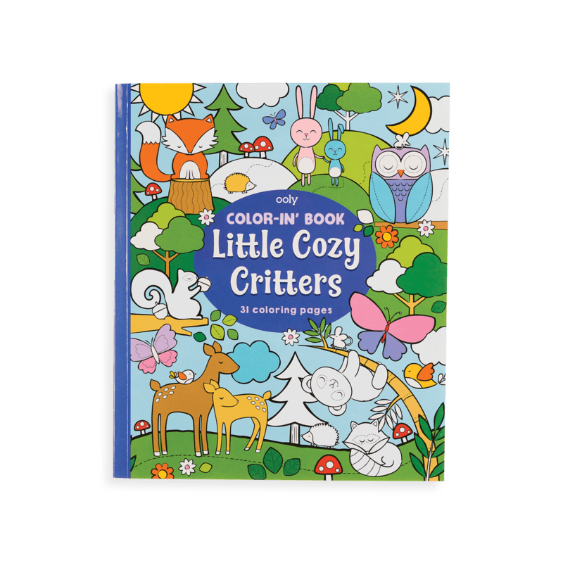 Little Cozy Critters Colouring Book