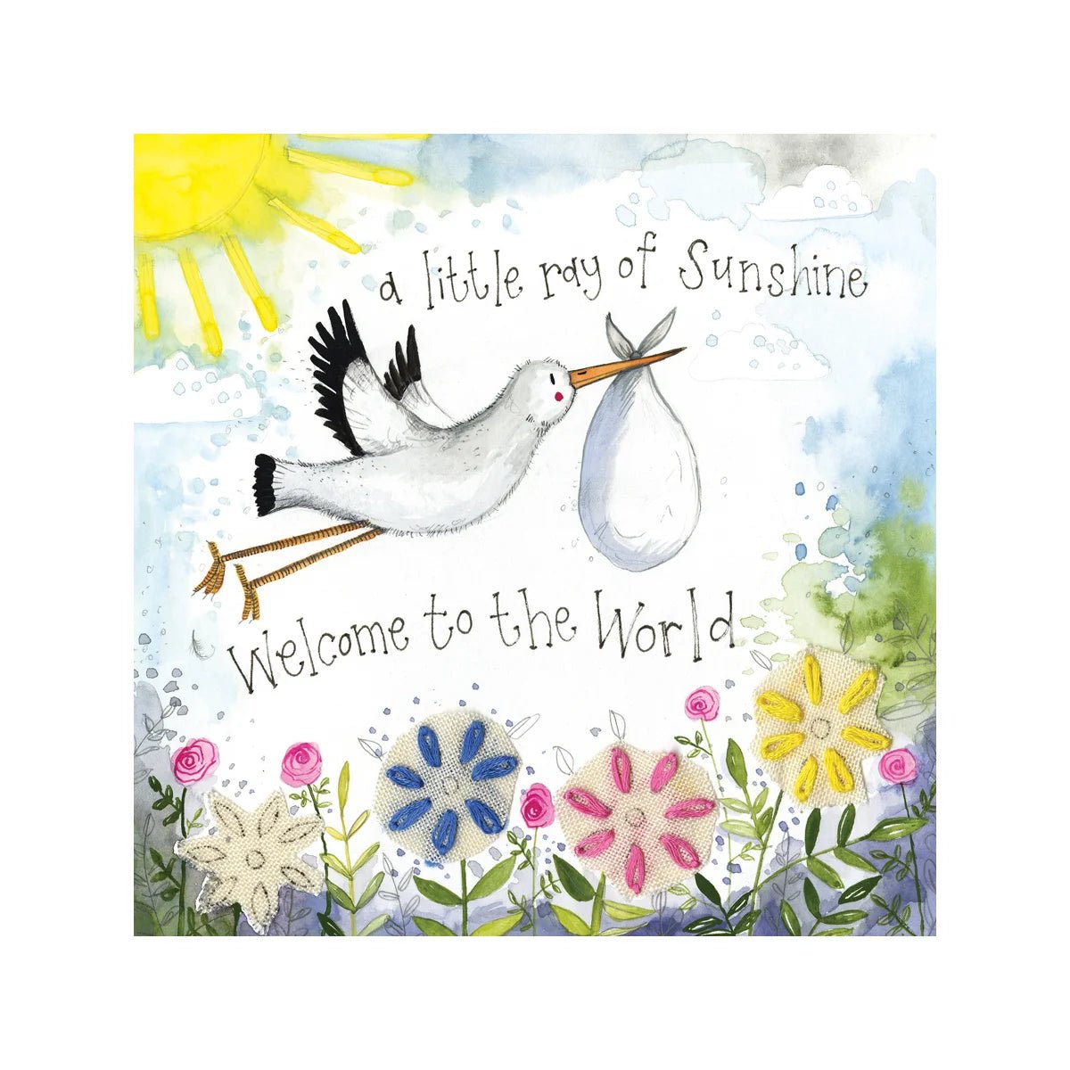 Little Ray Of Sunshine - Greeting Card - Baby