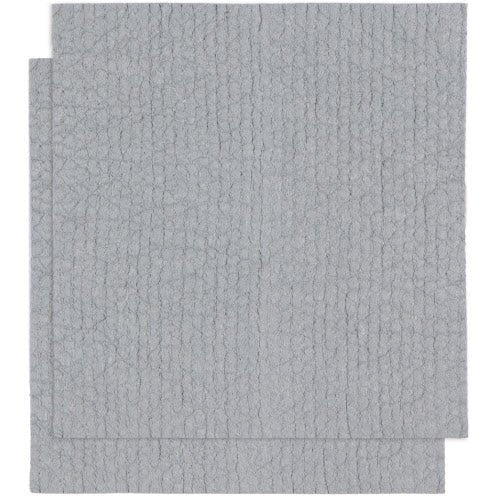 London Grey Swedish Dishcloth - Set of 2