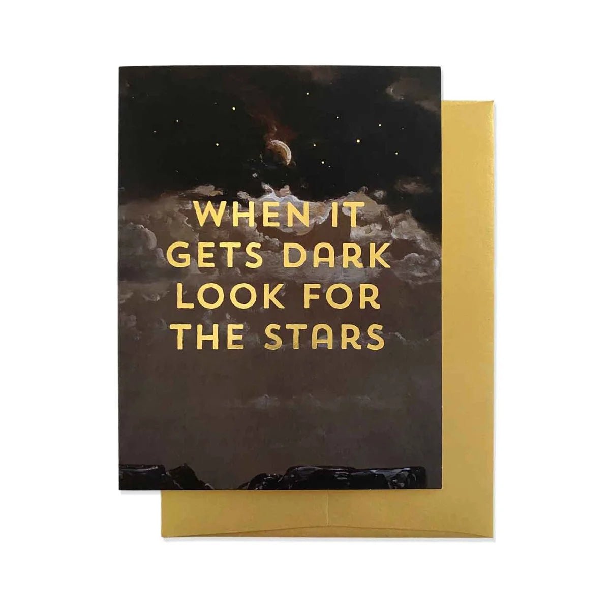 Look For The Stars - Greeting Card - Sympathy