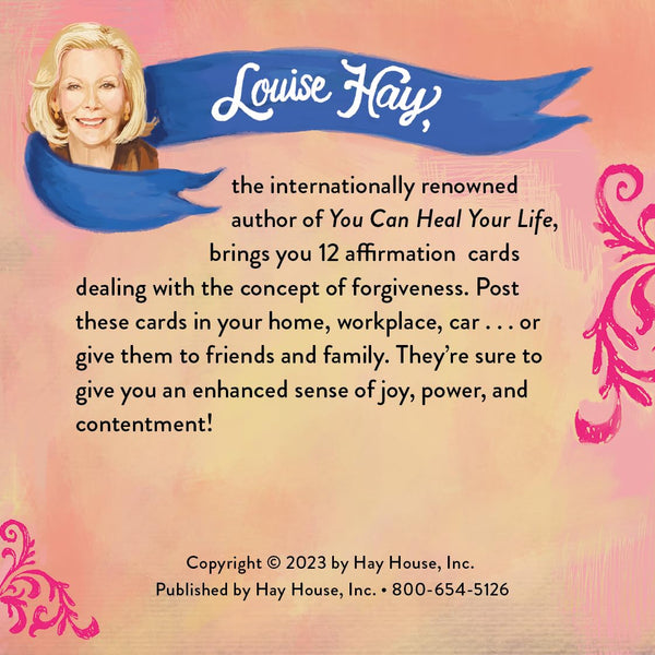 Louise Hay's Affirmations For Forgiveness Cards