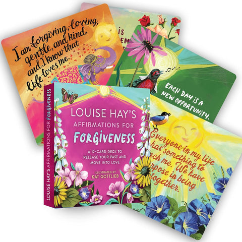 Louise Hay's Affirmations For Forgiveness Cards