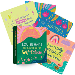 Louise Hay's Affirmations For Self-Esteem Cards