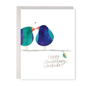 Love Birds - Greeting Card - Anniversary