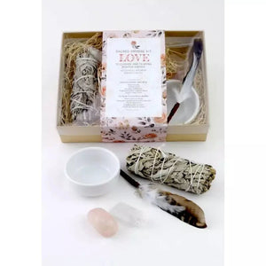 Love Smudge Kit - To Cleanse & To Bring Positive Energy