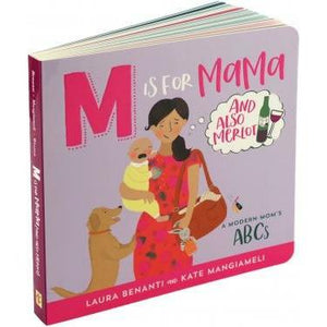 M Is For Mama And Also Merlot - Board Book