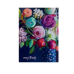 Many Thanks Bouquet - Greeting Card - Thank You