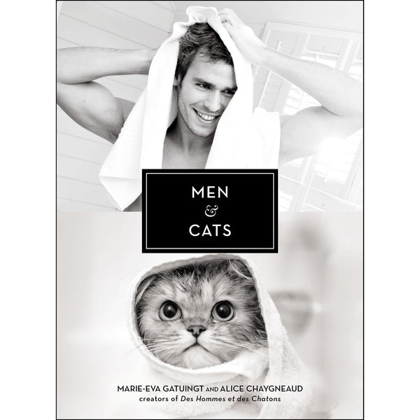 Men & Cats - Hardcover Book