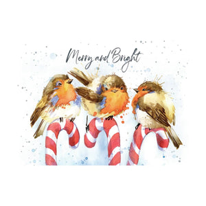 Merry & Bright - Greeting Card - Christmas