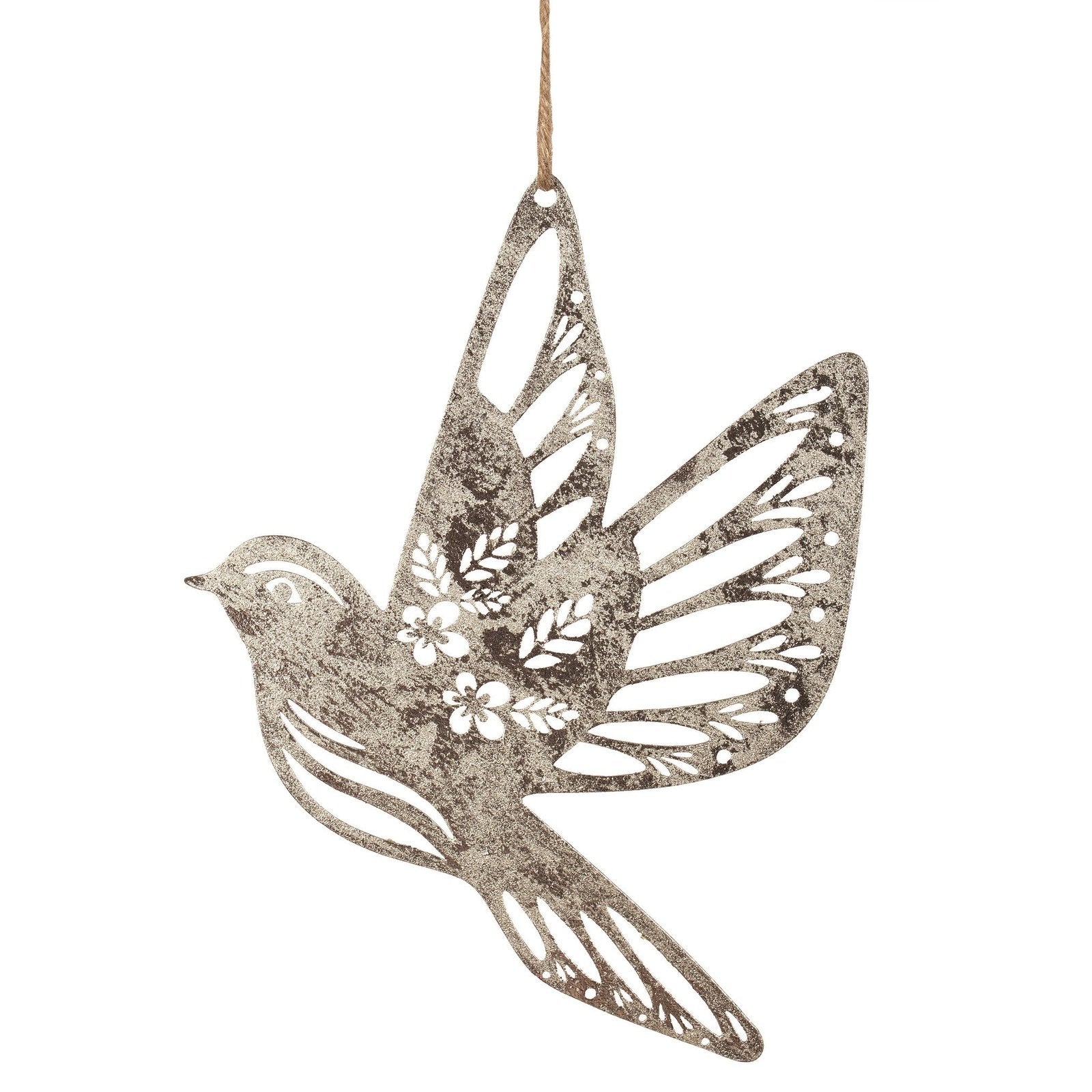 Metal Dove Ornament