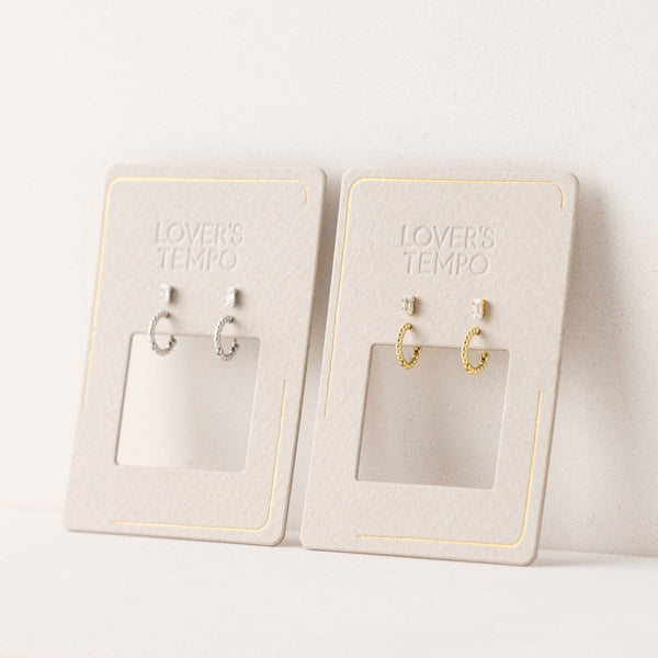 Mia Duet Ear Stack Stud Earrings