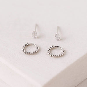 Mia Duet Ear Stack Stud Earrings