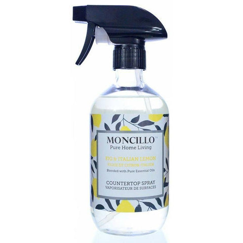 Moncillo Countertop Cleaning Spray - Fig & Lemon