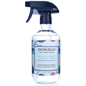 Moncillo Countertop Cleaning Spray - Sea Salt & Juniper