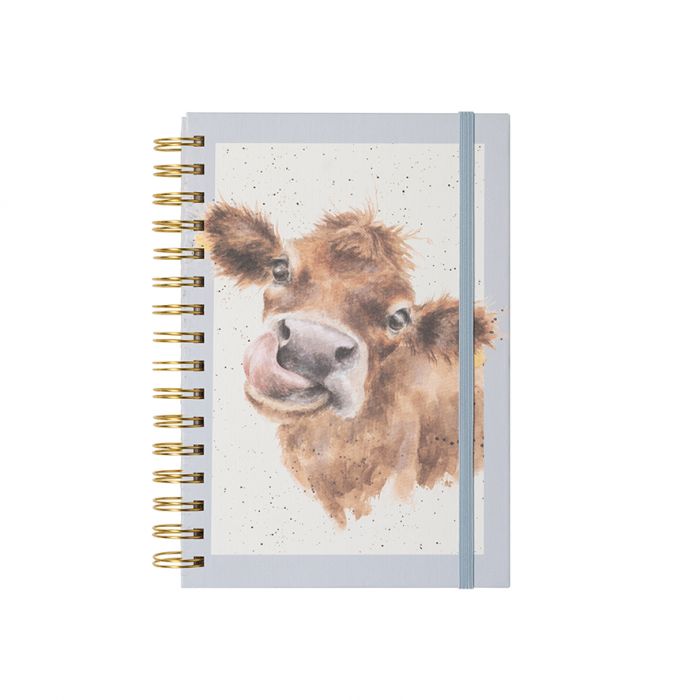 Mooo Spiral Notebook