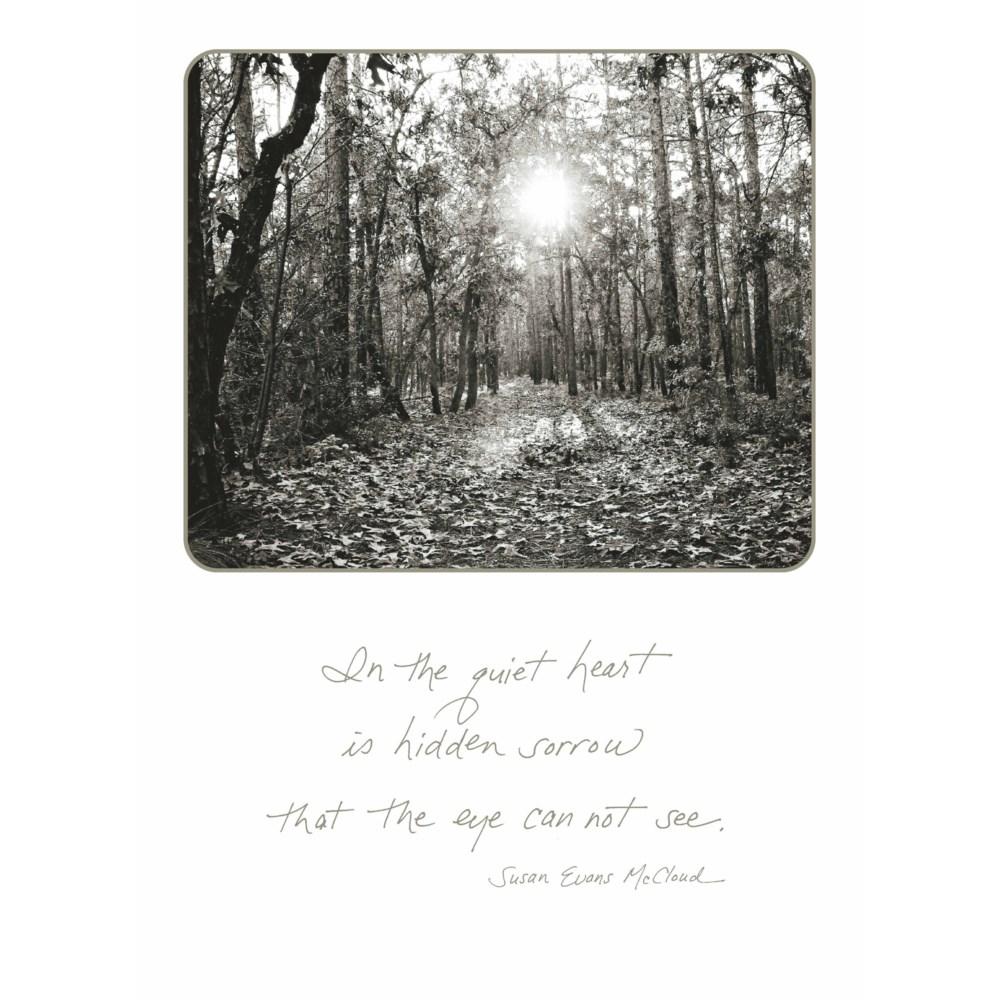 Morning Walk - Greeting Card - Sympathy