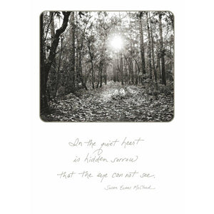 Morning Walk - Greeting Card - Sympathy