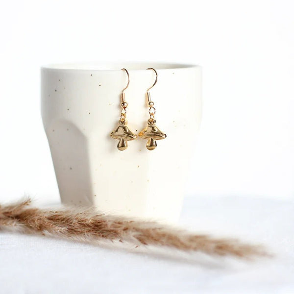 Mushroom Earrings