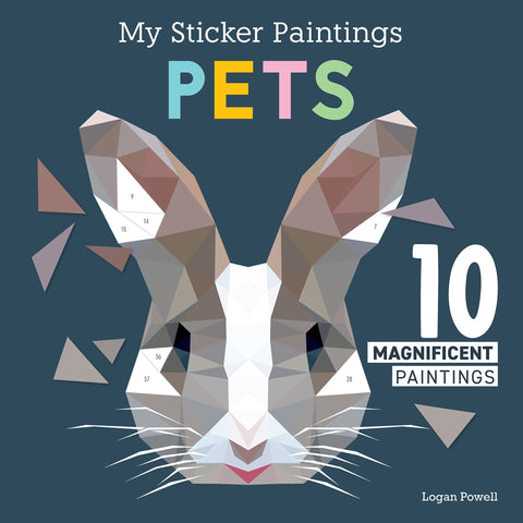 My Sticker Paintings: Pets - Paperback Book