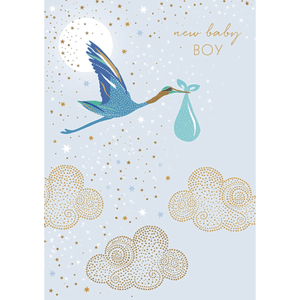 New Baby Boy - Greeting Card - Baby