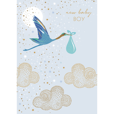 New Baby Boy - Greeting Card - Baby