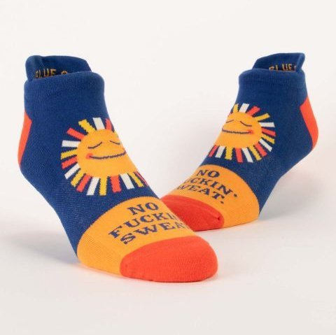 No Fuckin' Sweat Unisex Sneaker Socks