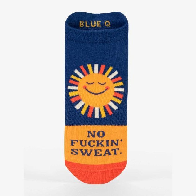 No Fuckin' Sweat Unisex Sneaker Socks