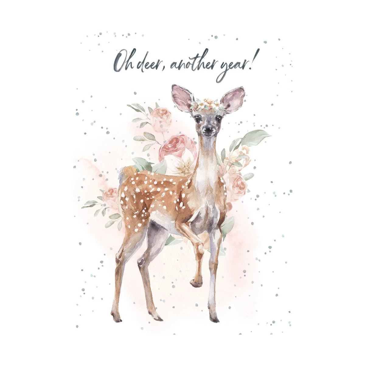Oh Deer - Greeting Card - Birthday