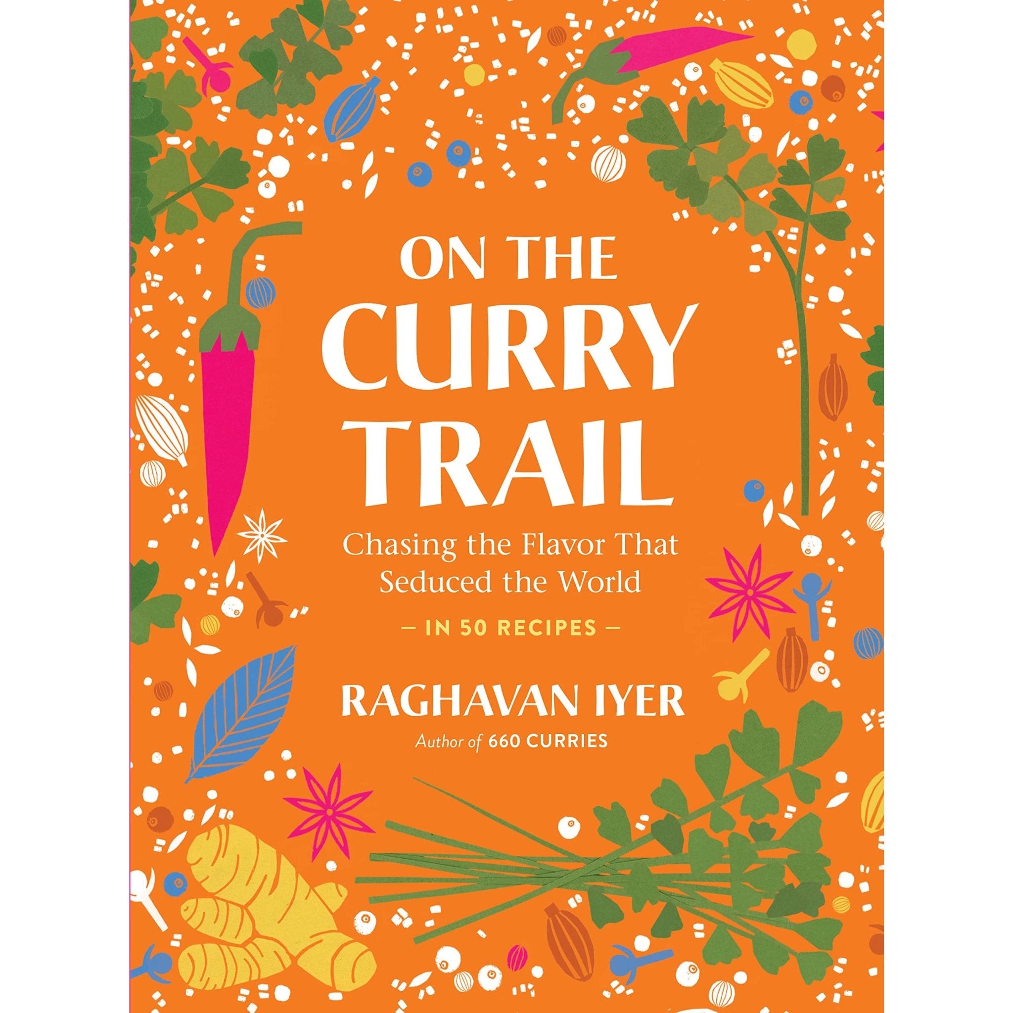 On The Curry Trail - Hardcover Book